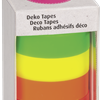 Ruban adhésif Deco Tapes Arc-en-ciel Néon