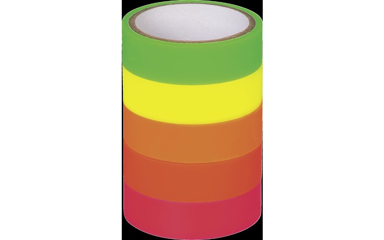 Ruban adhésif Deco Tapes Arc-en-ciel Néon