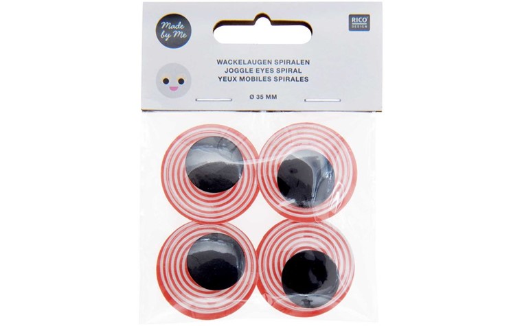 Joggle Eyes Large - spiral