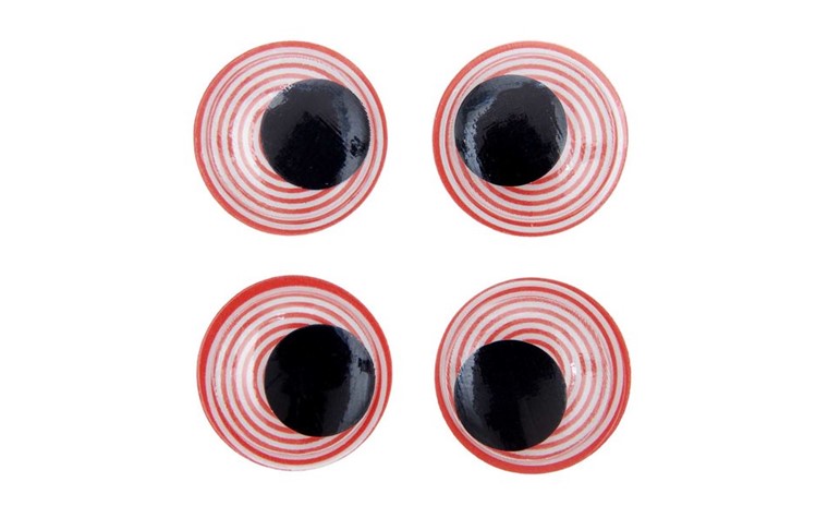 Joggle Eyes Large - spiral