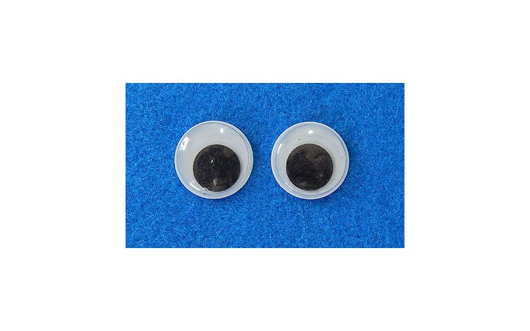 Joggle Eyes round - 100 pcs
