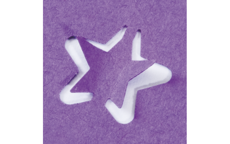 Lever craft punch - Pop Up Star - Ø 1.7cm