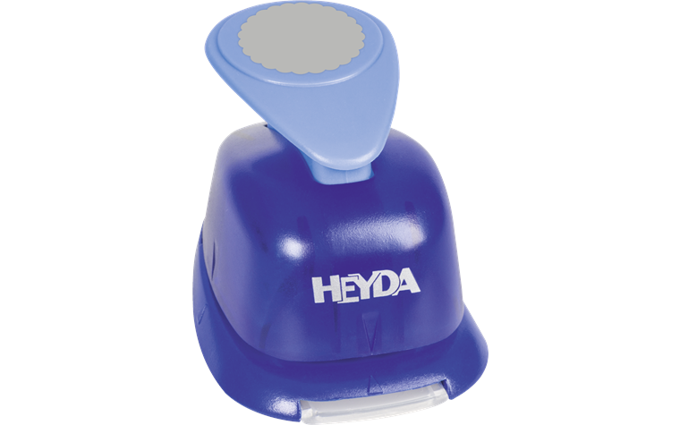 Hendel - Motief Punch -Cirkel gecanneleerd - Ø 2.5cm