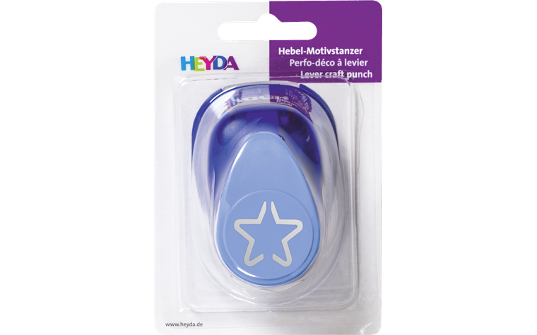 Lever craft punch - Pop Up Star - Ø 2.5cm
