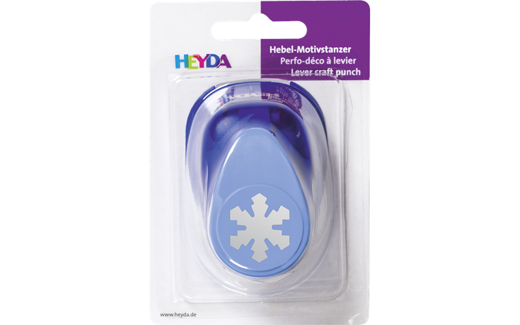 Lever craft punch - Ice crystal - Ø 2.5cm