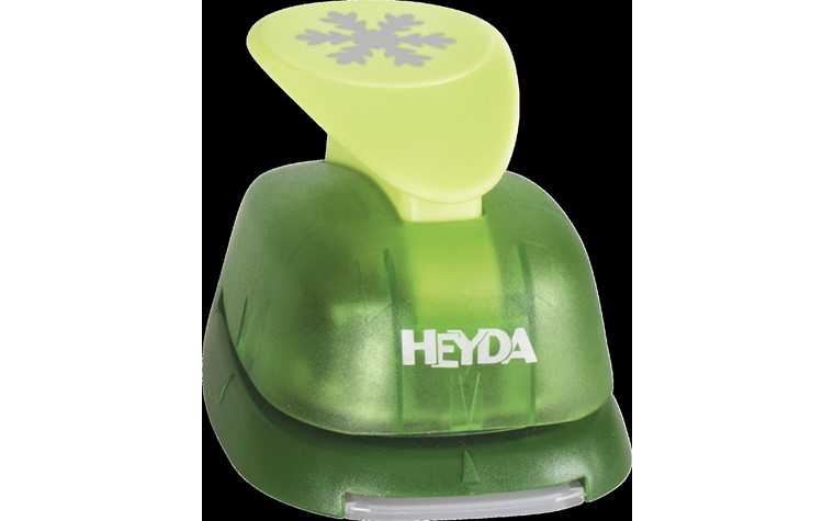 Hebel-Motivstanzer XL - Schneeflocke - Ø 3.6cm