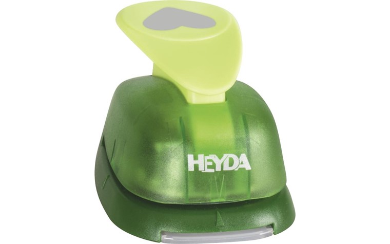Lever craft punch XXL - Heart - Ø 4.8cm