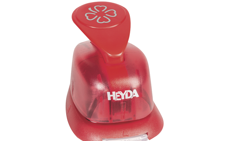 Hebel-Motivstanzer - Pop Up Kleeblatt - Ø 1.7cm