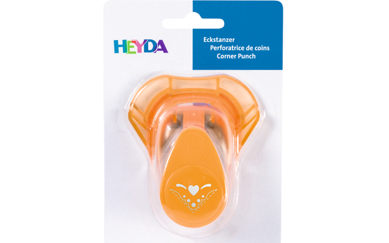 Perforatrice de motifs d'angle - coeur - 25mm