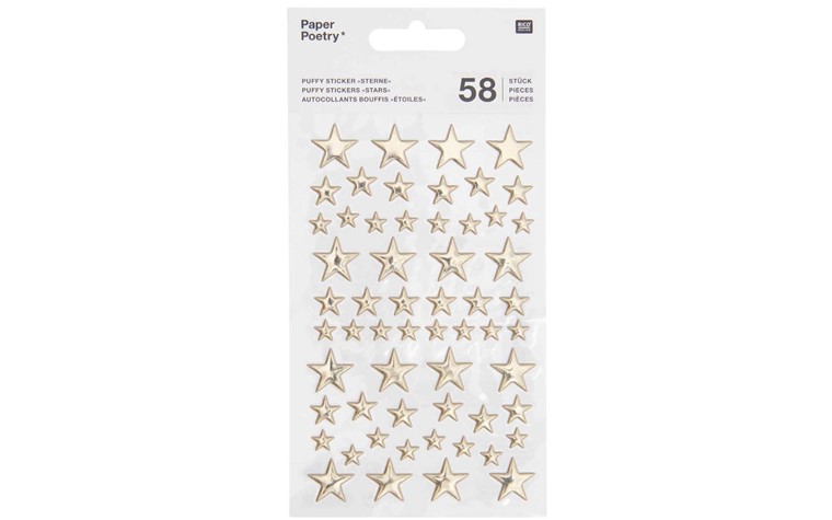 Puffy Sticker Sterne