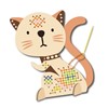 Kit de bricolage point de croix chat