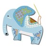 Cross-stitch craft kit elephant