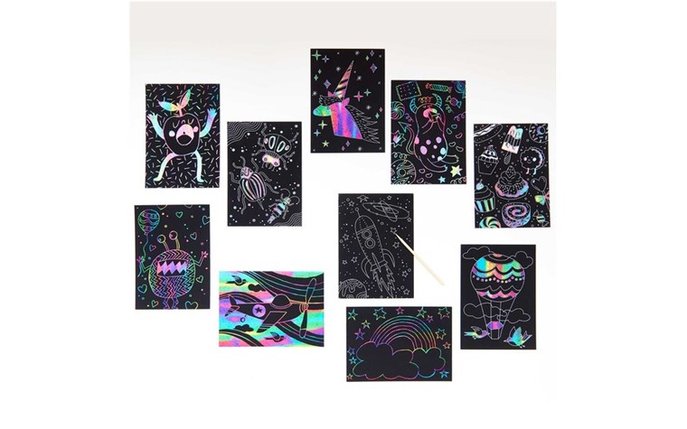 Kraspapier motiefblok Din A5 10 vellen