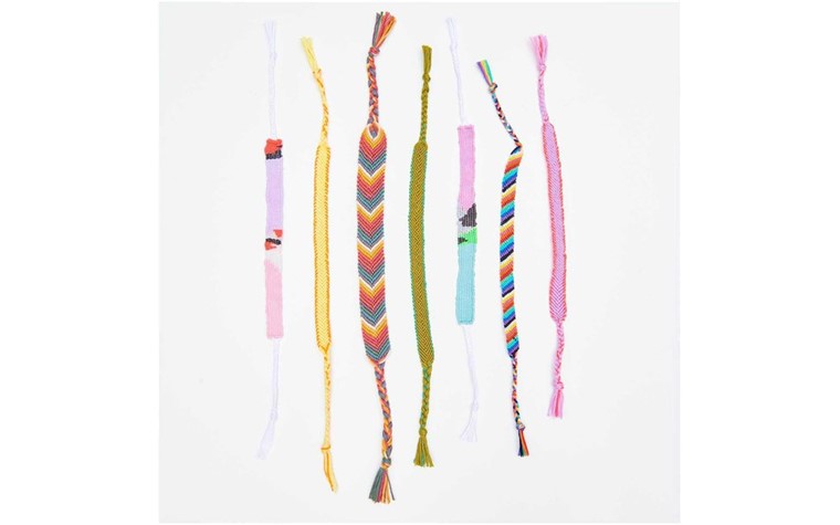 Embroidery floss set Rainbow 10pcs