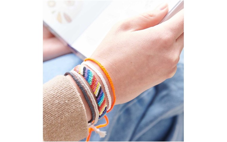 Embroidery floss set Rainbow 10pcs