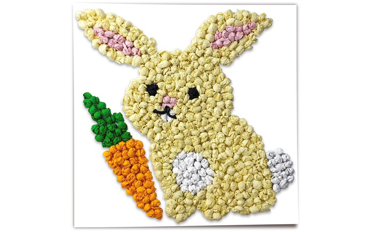 Modèle images à chiffonner 300g animaux domestiques 6pcs