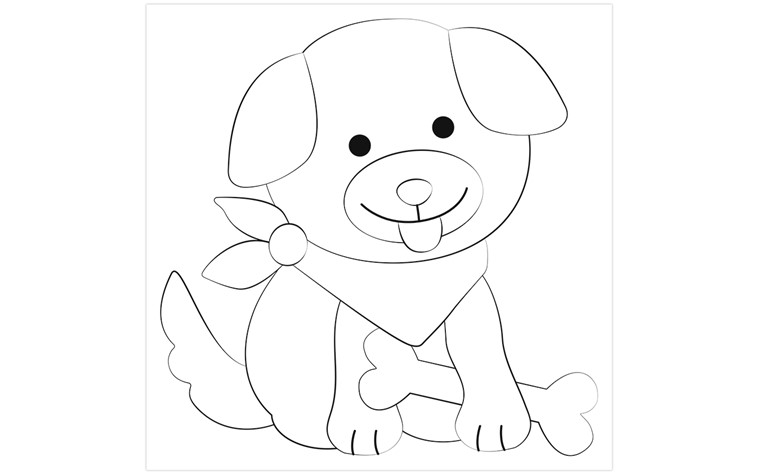 Modèle images à chiffonner 300g animaux domestiques 6pcs