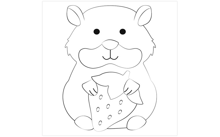 Modèle images à chiffonner 300g animaux domestiques 6pcs