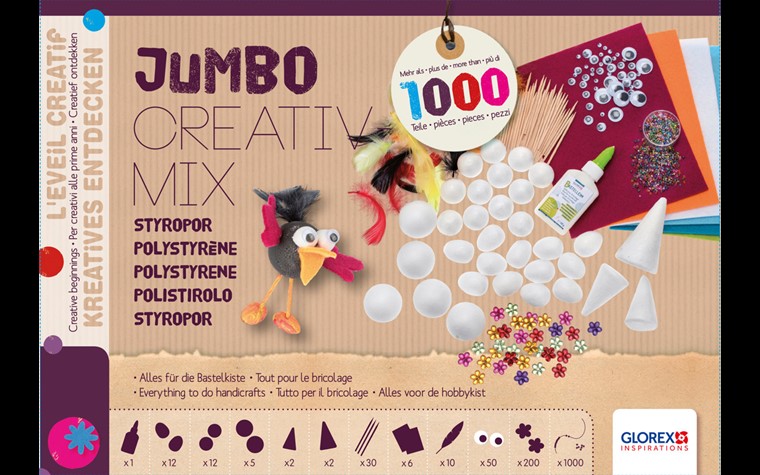 Jumbo Styropor Mix ca.1000pcs
