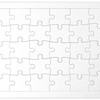 Blanco Puzzle DinA4 - 30 pièces