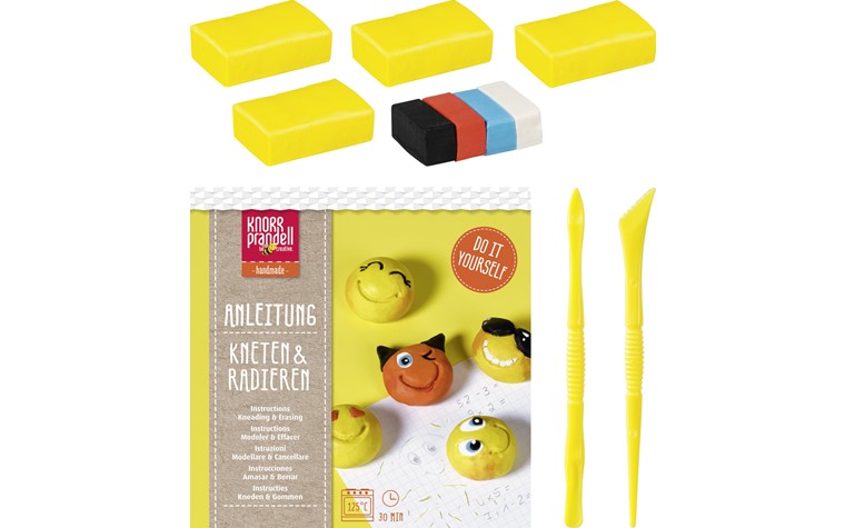 Plasticine+erase set Be Happy