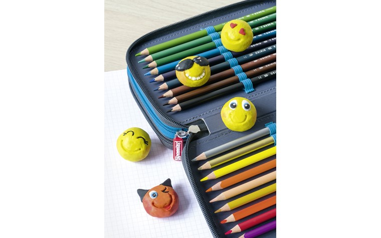Plasticine+erase set Be Happy