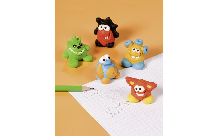 Plasticine+erase set Monsterland