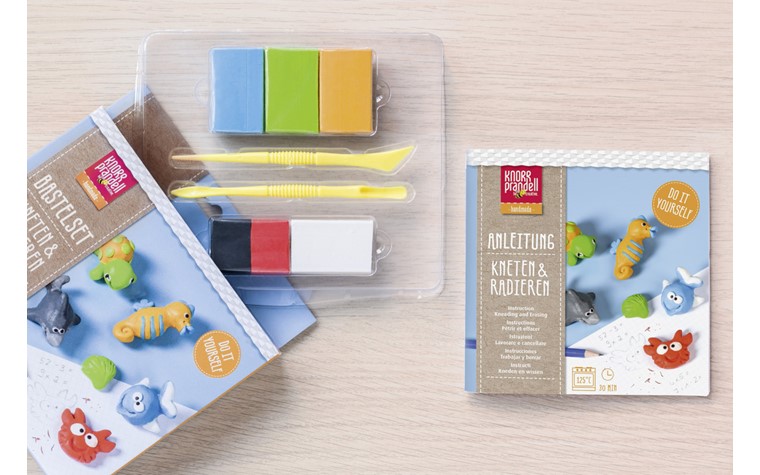 Plasticine + eraser craft set Seaworld