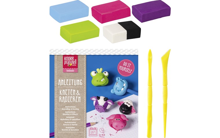 Grappige dieren boetseer+vermeerderings set