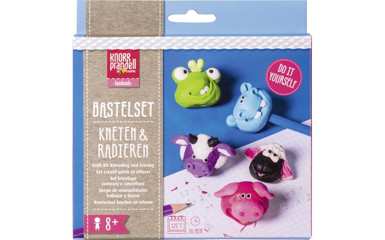 Grappige dieren boetseer+vermeerderings set