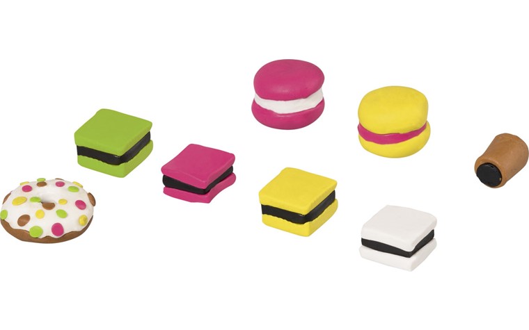 Bastel-Set Kneten+Radieren Tasty Candies