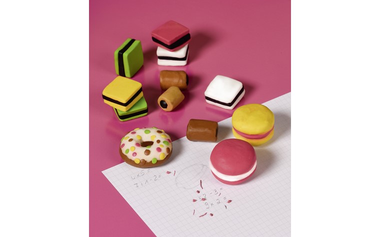 Bastel-Set Kneten+Radieren Tasty Candies