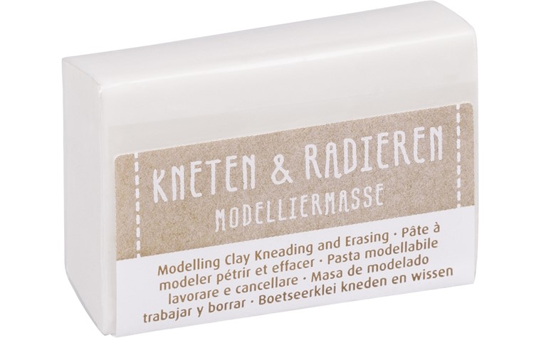 Modelling clay kneading+erasing 20g