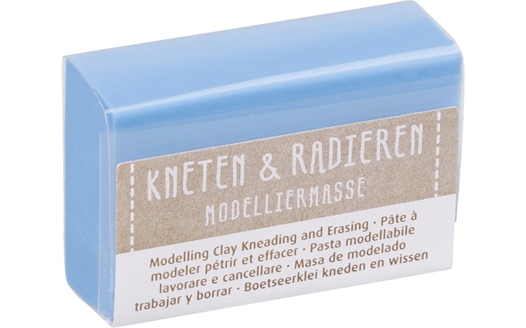 Boetseerklei kneden+verwijderen 20g