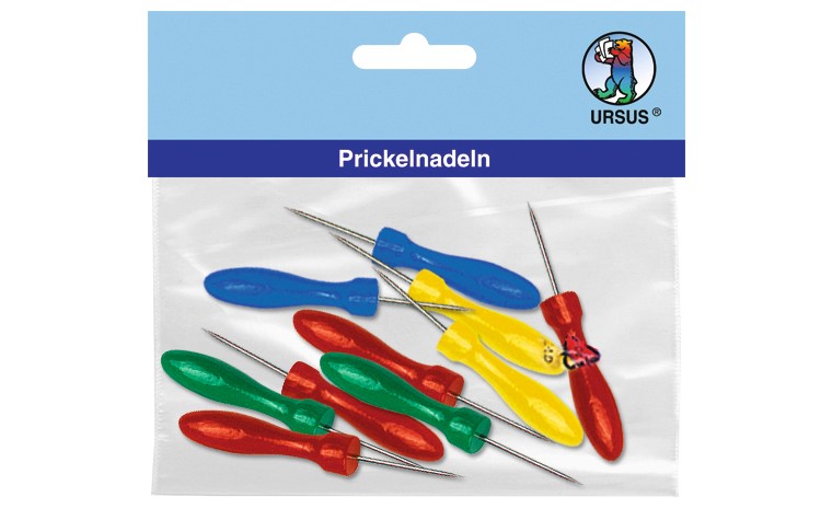 Prickel needles with wooden handle