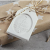 Casting mould Gift tag 5x8x1,7cm