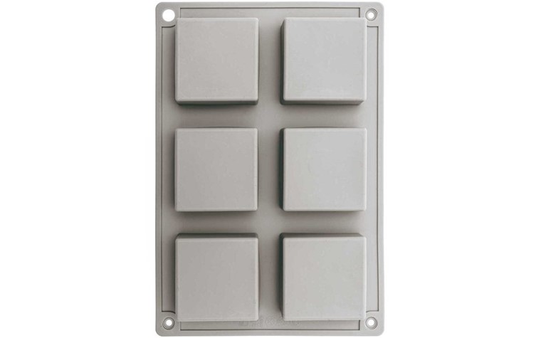 Casting mould silicone square 215x148x30mm