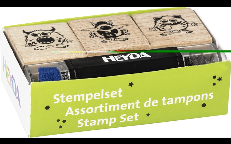 Stamp set Monster