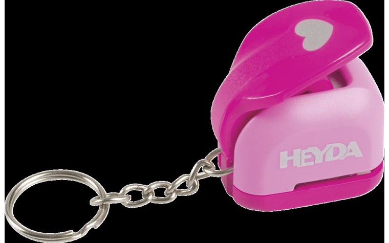 Keyring Motif punch - Heart