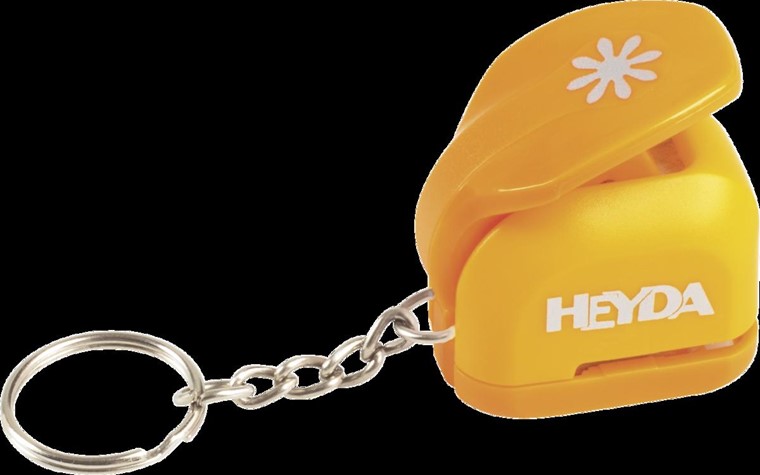 Porte-clés perforatrice - Fleur