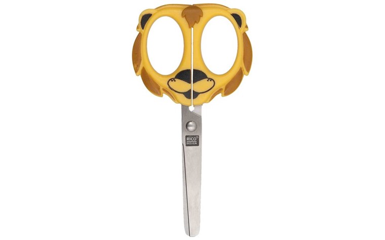 Ciseaux enfants motif lion 12,5cm