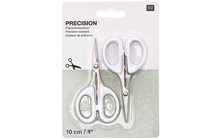 Set van 2 precisiescharen 10cm