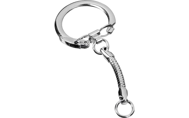 Split ring with chain ø 25mm