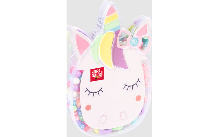 Schmuck-Set Unicorn, mehrfarbig, pastell