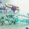 Schmuck-Set Unicorn, mehrfarbig, pastell