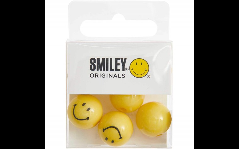 Smiley Beads 7 pcs