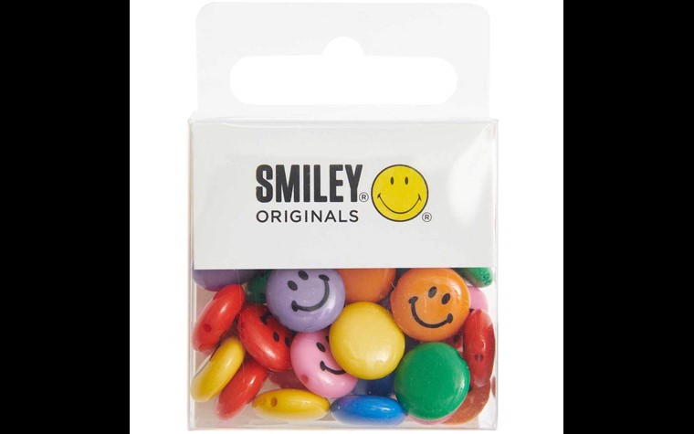 Smiley Beads 35 pcs